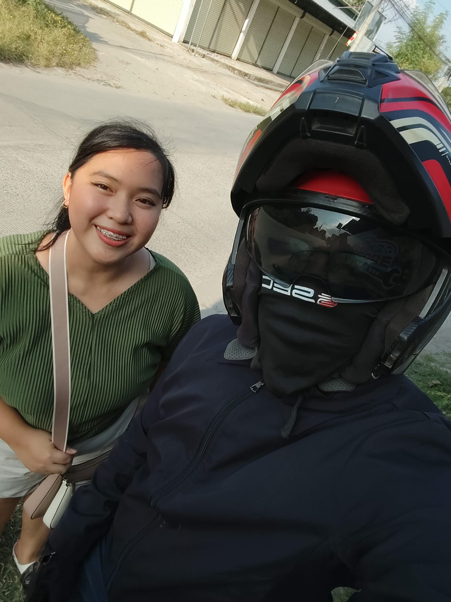 Jonash with a Sakayna passenger in GenSan
